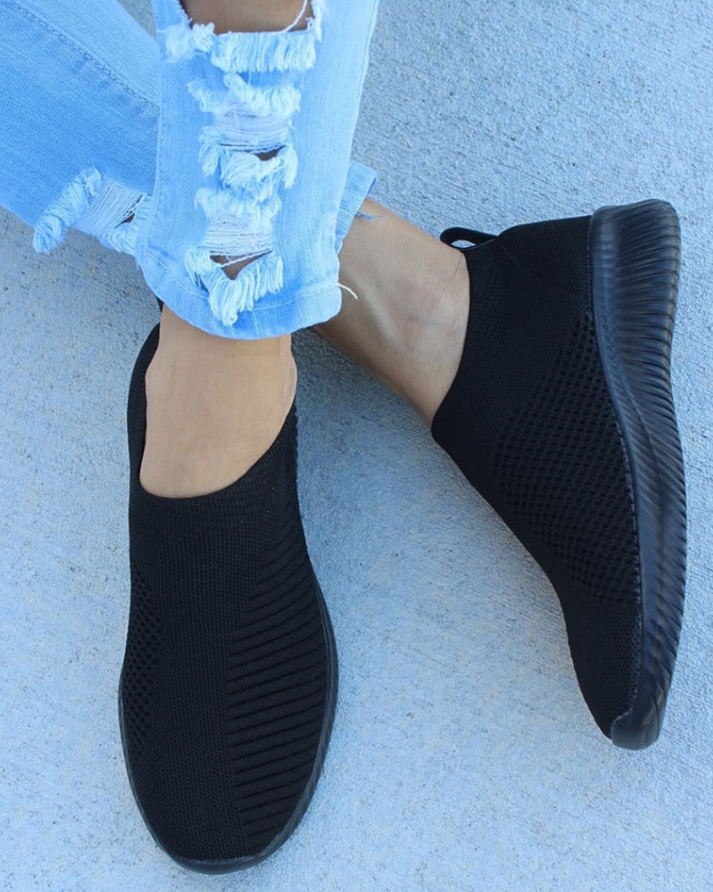 Olivia Women's Running Sneakers | Flexible Knit Design 4