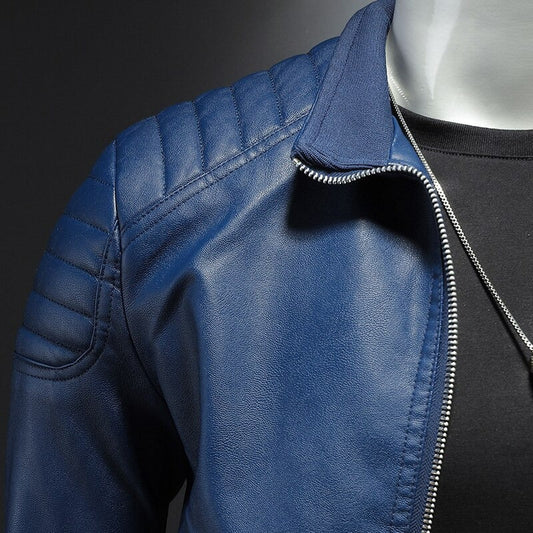 Parker Men's Biker Jacket | Timeless Design, Versatile Style 1
