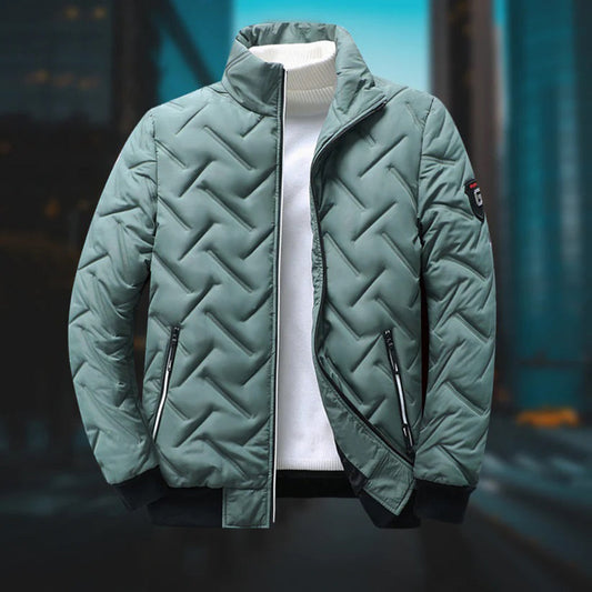 Renzoy Men's Puffer Jacket | Classic Design, Warmth 1