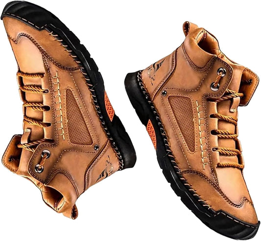 Rexon Men's Orthopedic Boots | Waterproof, Arch Support, Non-Slip Sole 1