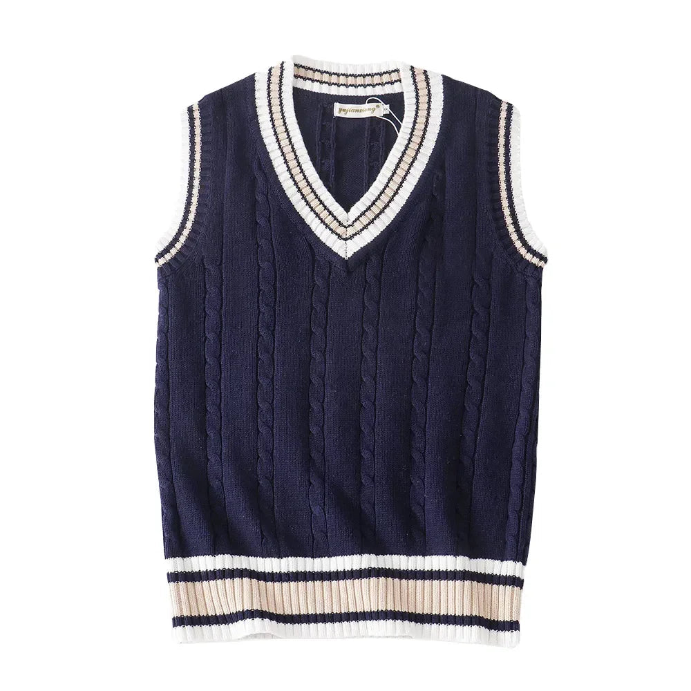 Rocco Men's V-neck Vest | High-Quality Knit, Versatile 10