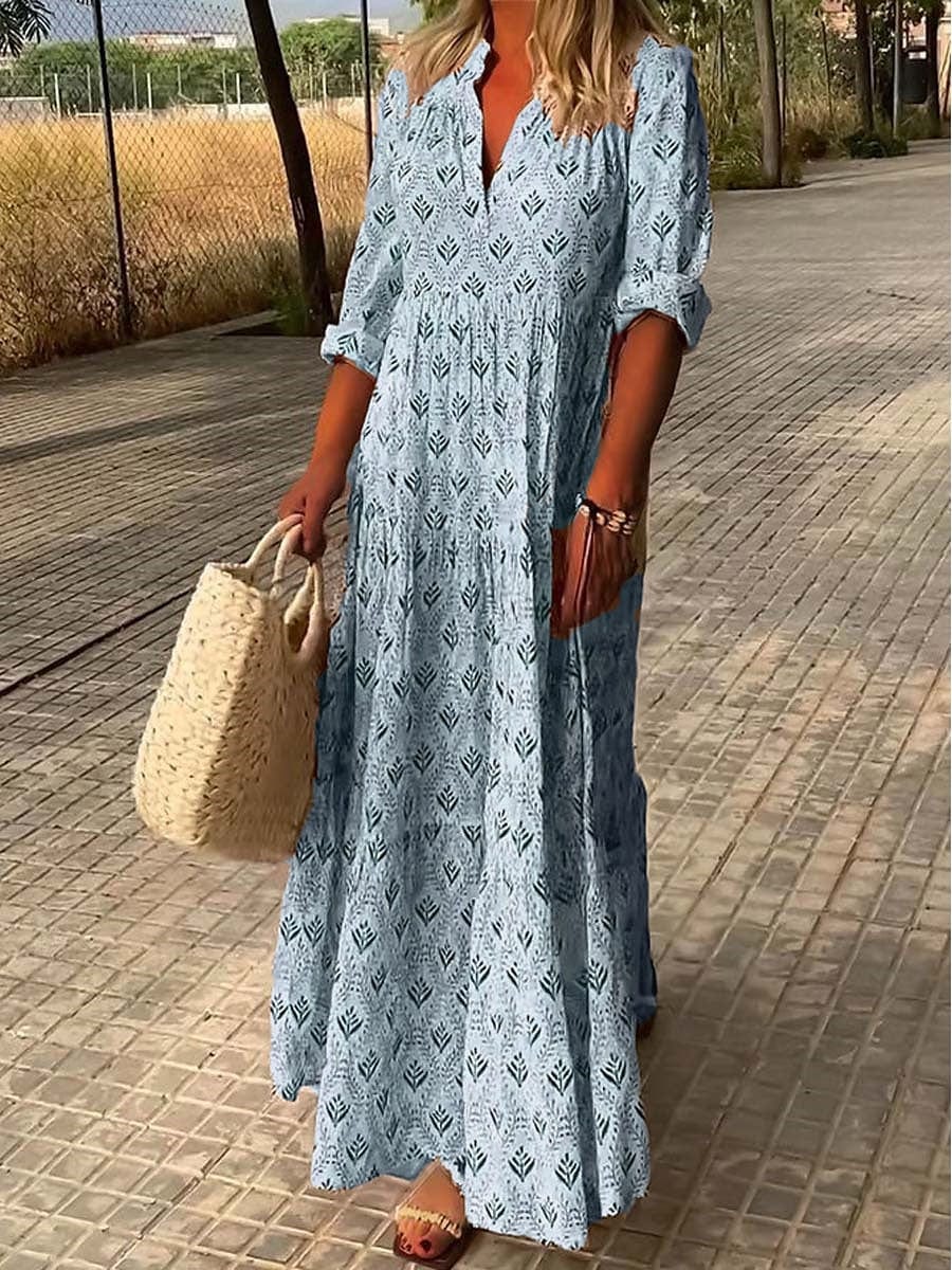 Rosa Women's Summer Dress | Light Fabric, Romantic Style 3