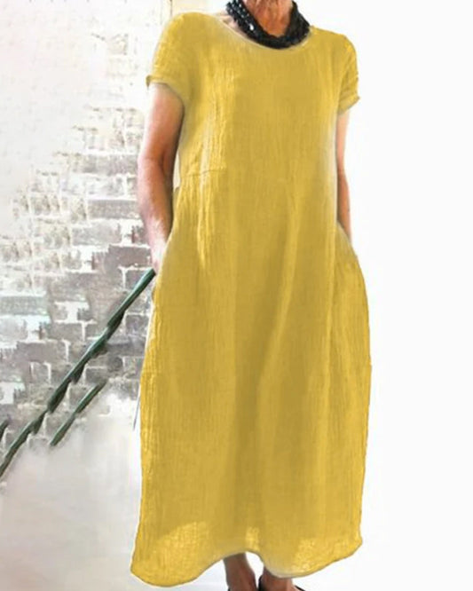 Sari Women's Midi Dress | Comfortable Casual Style 1