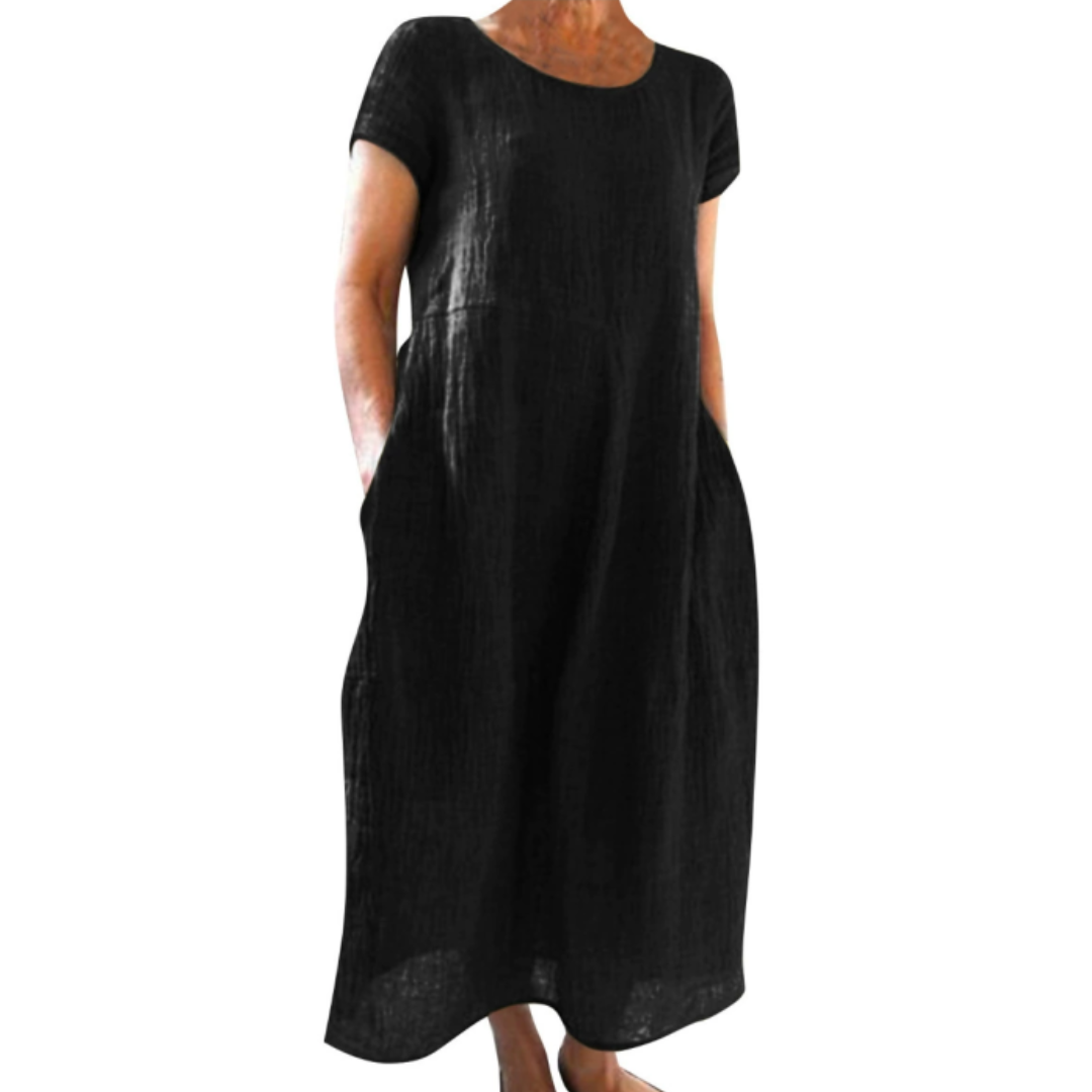 Sari Women's Midi Dress | Comfortable Casual Style 5