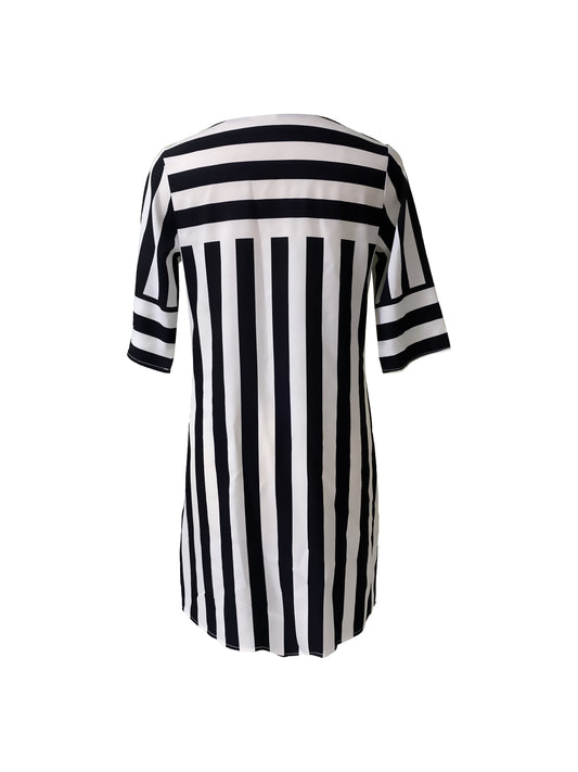 Sierra Women's Mini Dress | Striped Pattern, Effortless Style 1