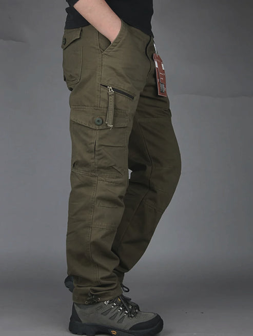 Sleek Men's Cargo Pants | Straight Cut, Functional Design 9