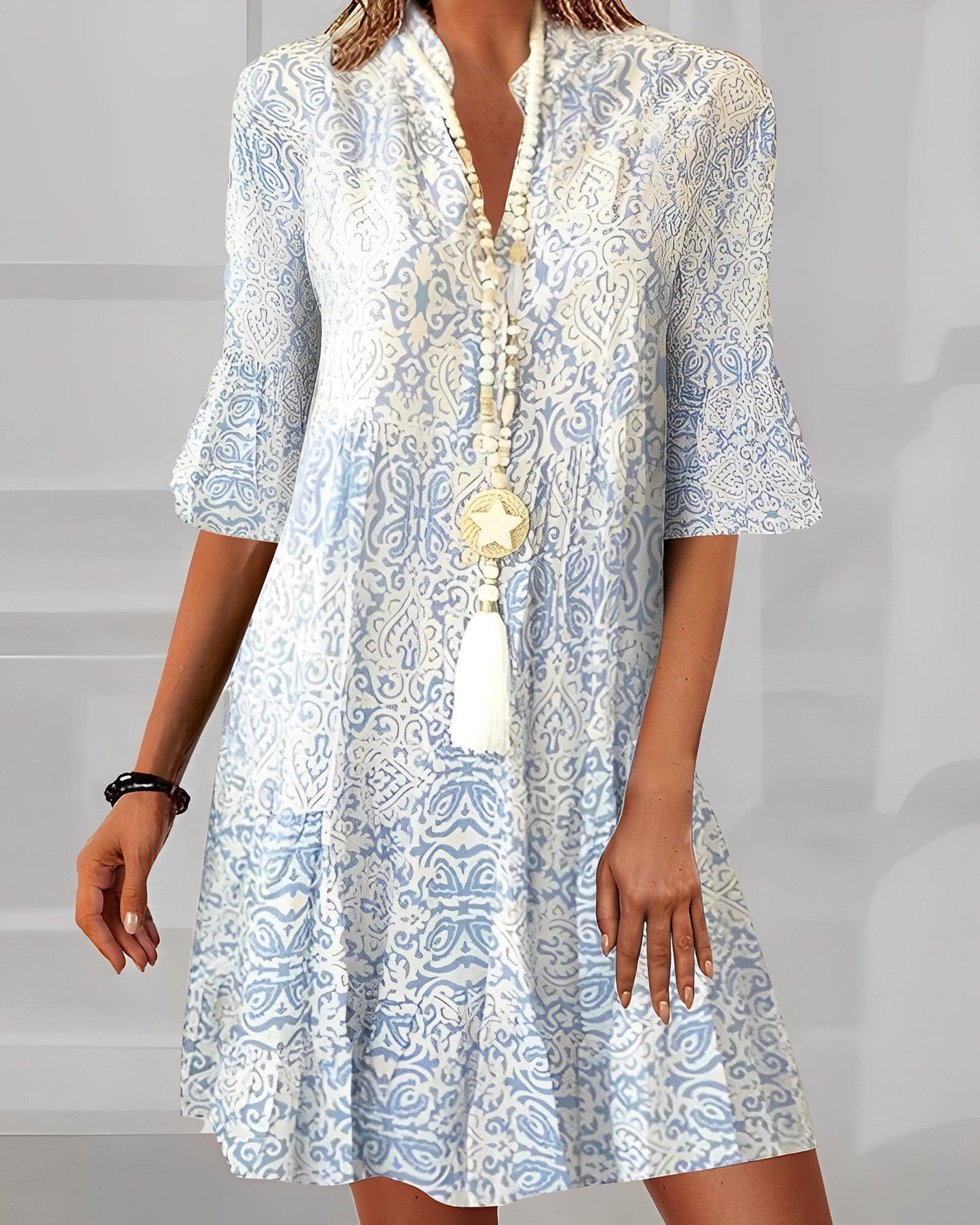 Sophie Women's Mini Dress | Elegant Half-Sleeve, Versatile for Formal and Casual Events 3
