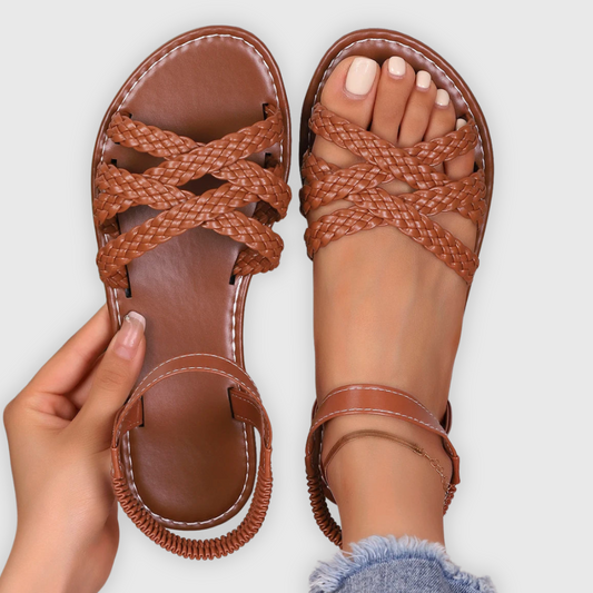 Soraia Unisex Summer Sandals | Handwoven Vegan Material 1