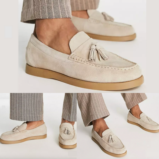 Stylish Men's Brown Loafers | High-Quality Material, Versatile 1
