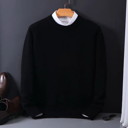 Theo Men's Sweater | Soft Cozy Fabric, Classic Pullover Design 1