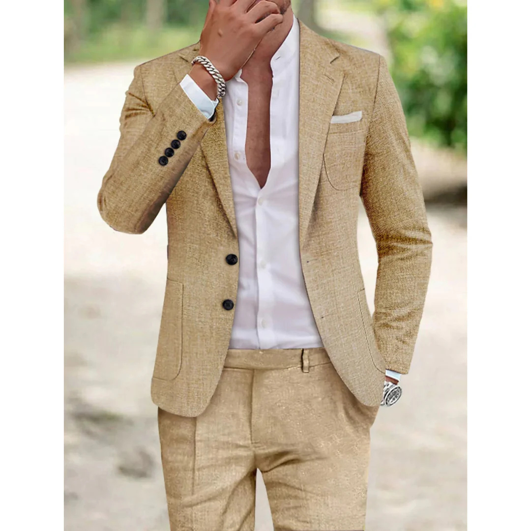 Tino Men's Formal Set | Relaxed Fit, Versatile Style 2