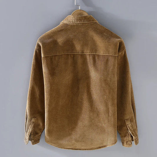 Troy Men's Winter Jacket | Classic Corduroy with Fleece Lining 1