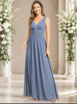 Vera Women's Maxi Dress | Elegant V-Neck, Versatile for Summer and Formal Events 9