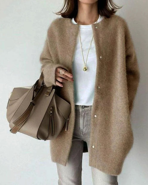 Wendi Women's Long Cardigan | Premium Warmth, Timeless Style 7