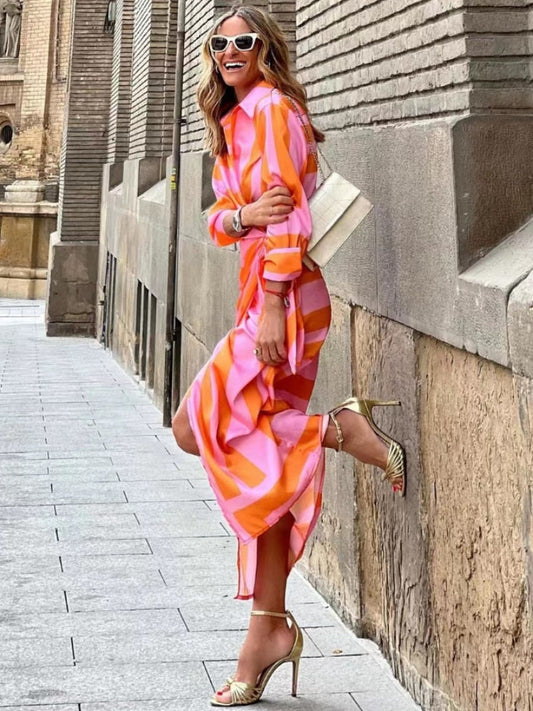 Willa Women's Midi Wrap Dress | Flattering Silhouette, 3/4 Sleeves, Summer Style 1