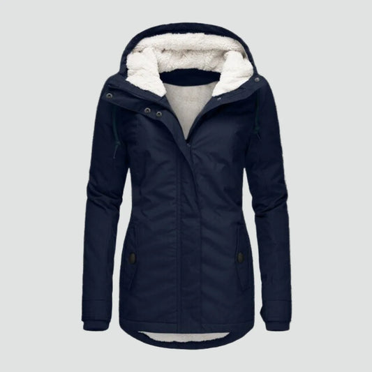 Willa Women's Winter Coat | Fleece Lined, Hooded, Warm 1