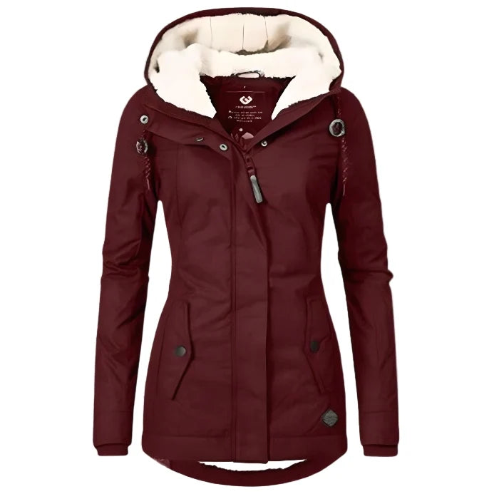 Willa Women's Winter Coat | Waterproof Fabric Slim Fit 5