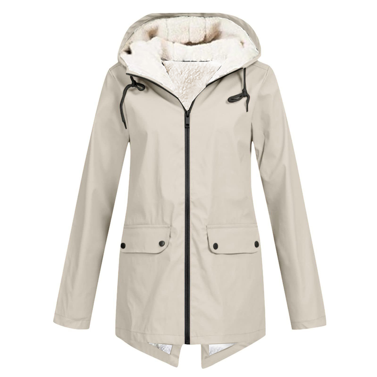 Wina Women's Trench Coat | Waterproof, Hooded, Winter Essential 7