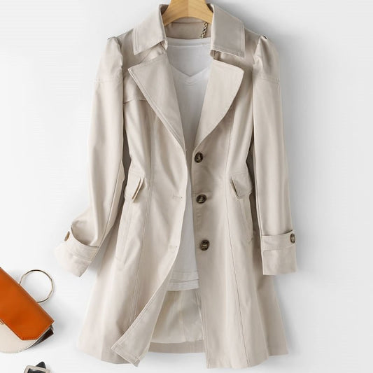 Wrenlee Women's Trench Coat | Timeless Design, Casual Elegance 1