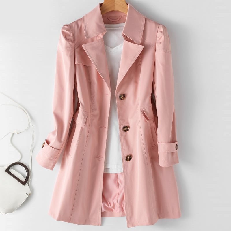 Wrenlee Women's Trench Coat | Timeless Design, Casual Elegance 3