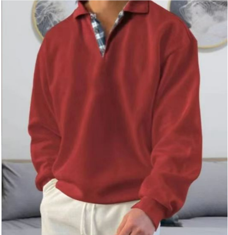 Wyn Men's Quarter Zip Sweater | Comfortable Warmth, Stylish Collar 1