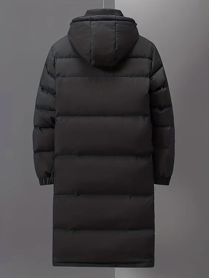 Adele Women's Long Puffer Coat | Insulated, Hooded Winter Coat. 1