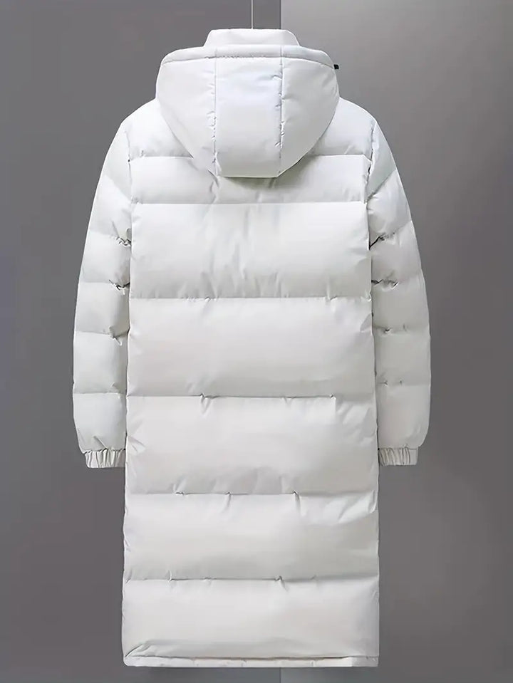 Adele Women's Long Puffer Coat | Insulated, Hooded Winter Coat. 3