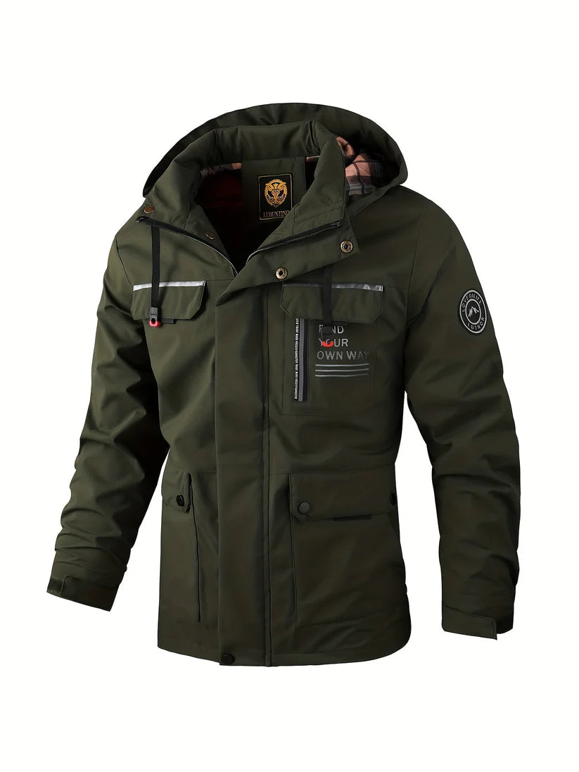 Aero Men's Winter Jacket | Waterproof with Insulated Lining 6