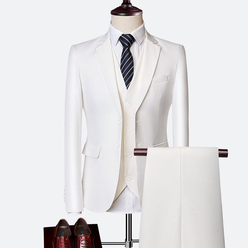 Aidan Men's Formal Vest Blazer Set | Classic Three-Piece Ensemble 6