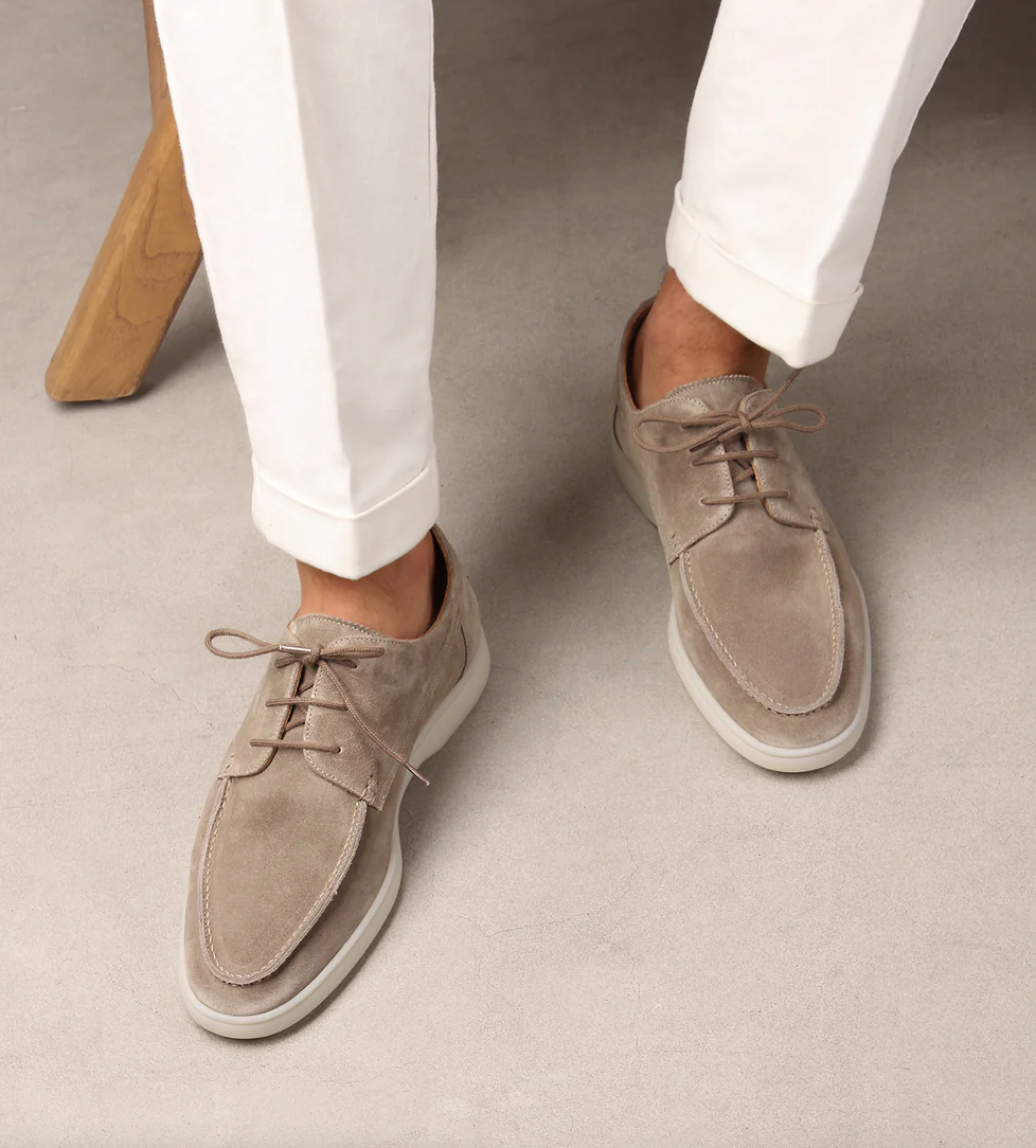 Aiden Men's Casual Loafers | Soft Faux Suede, Flexible Sole 7
