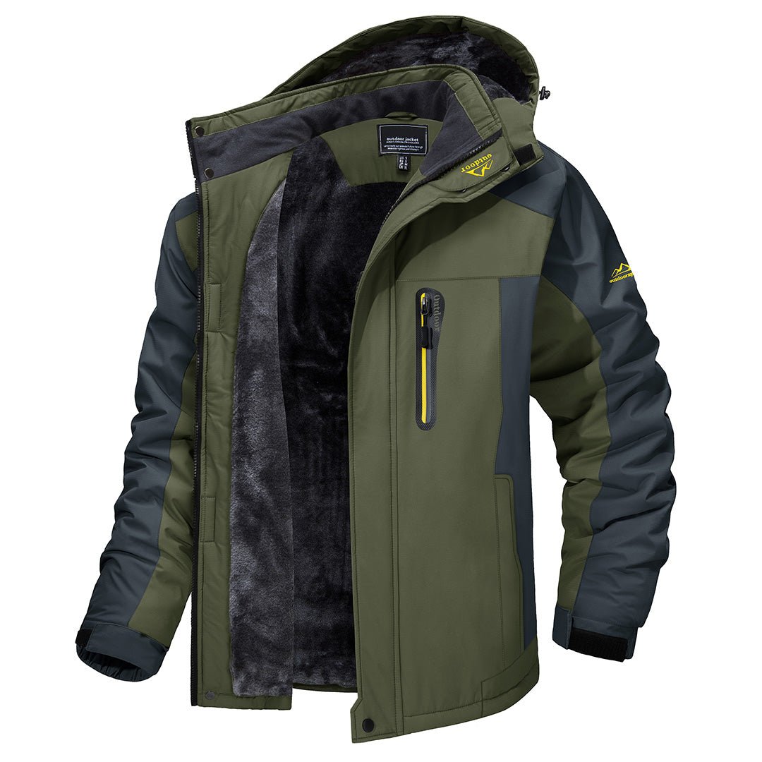 Aiden Men's Puffer Jacket | Insulated, Waterproof Heavy-Duty Winter Coat 0