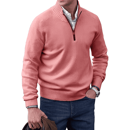 Aiden Men's Zip-Up Sweater | Comfortable Casual Style 3