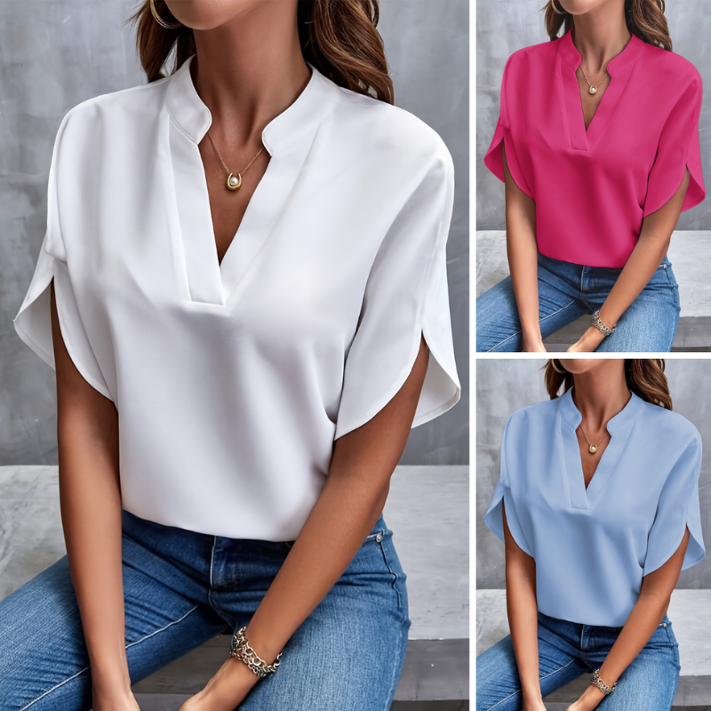 Aira Women's Summer Blouse | Lightweight, Versatile 6