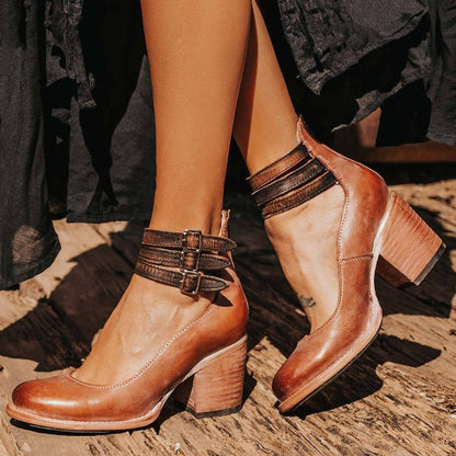 Amalia Women's Leather Shoes | Non-Slip Sole, Italian Leather 10