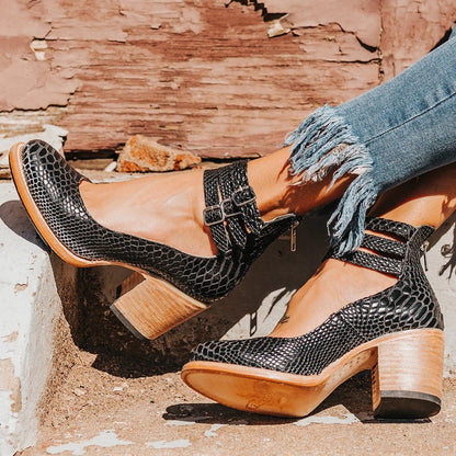 Amalia Women's Leather Shoes | Non-Slip Sole, Italian Leather 11