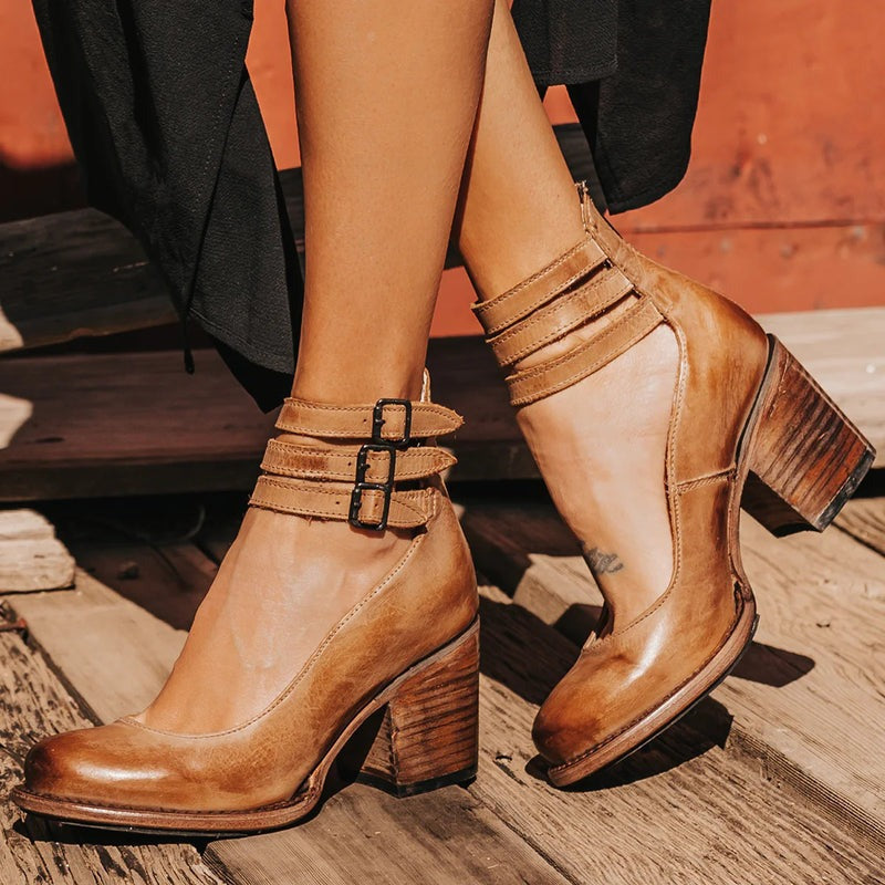 Amalia Women's Leather Shoes | Non-Slip Sole, Italian Leather 4