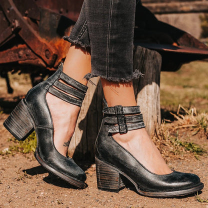Amalia Women's Leather Shoes | Non-Slip Sole, Italian Leather 7