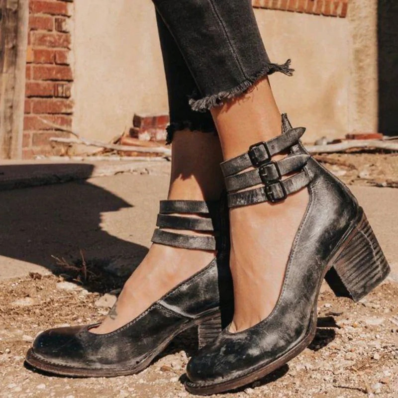 Amalia Women's Leather Shoes | Non-Slip Sole, Italian Leather 8