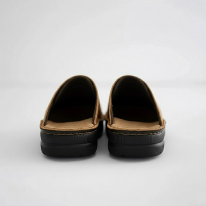 Ari Men’s Slip-On Clogs | Premium Leather, Orthopaedic Support 3