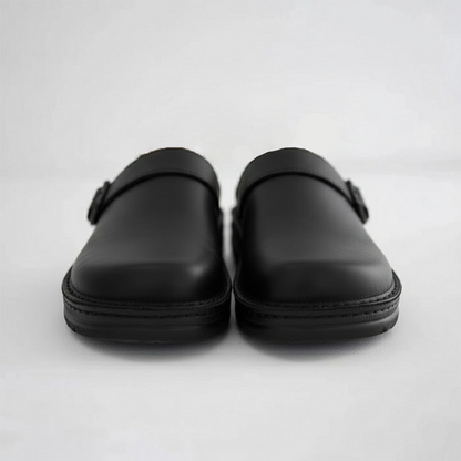 Ari Men’s Slip-On Clogs | Premium Leather, Orthopaedic Support 4