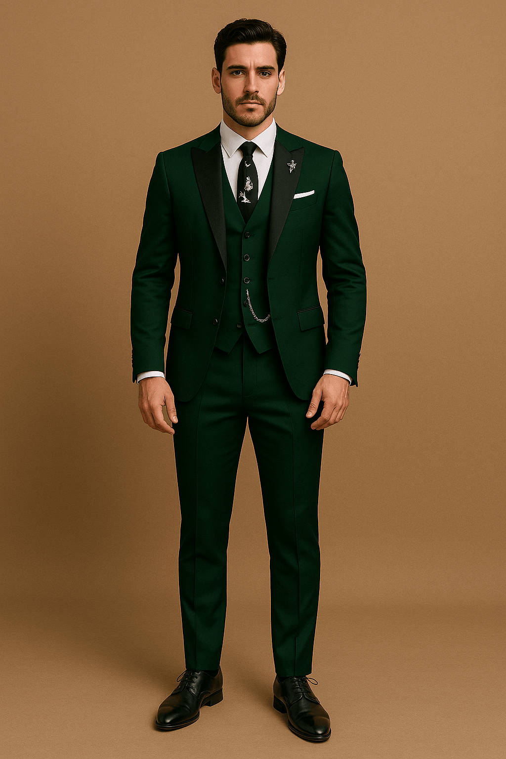 Ari Men’s Three-Piece Suit | Tailored Fit, Elegant Design 7