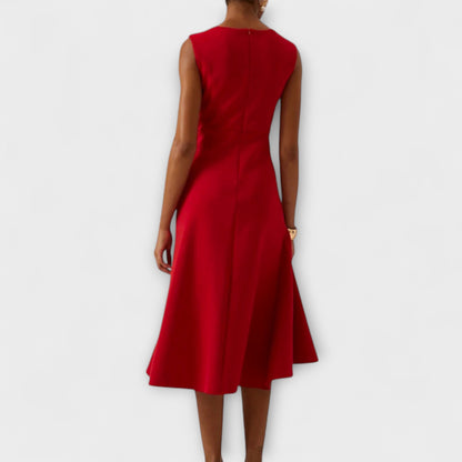 Ariane Women's Midi Dress | Elegant Flowing Fabric, Perfect For Special Occasions 1