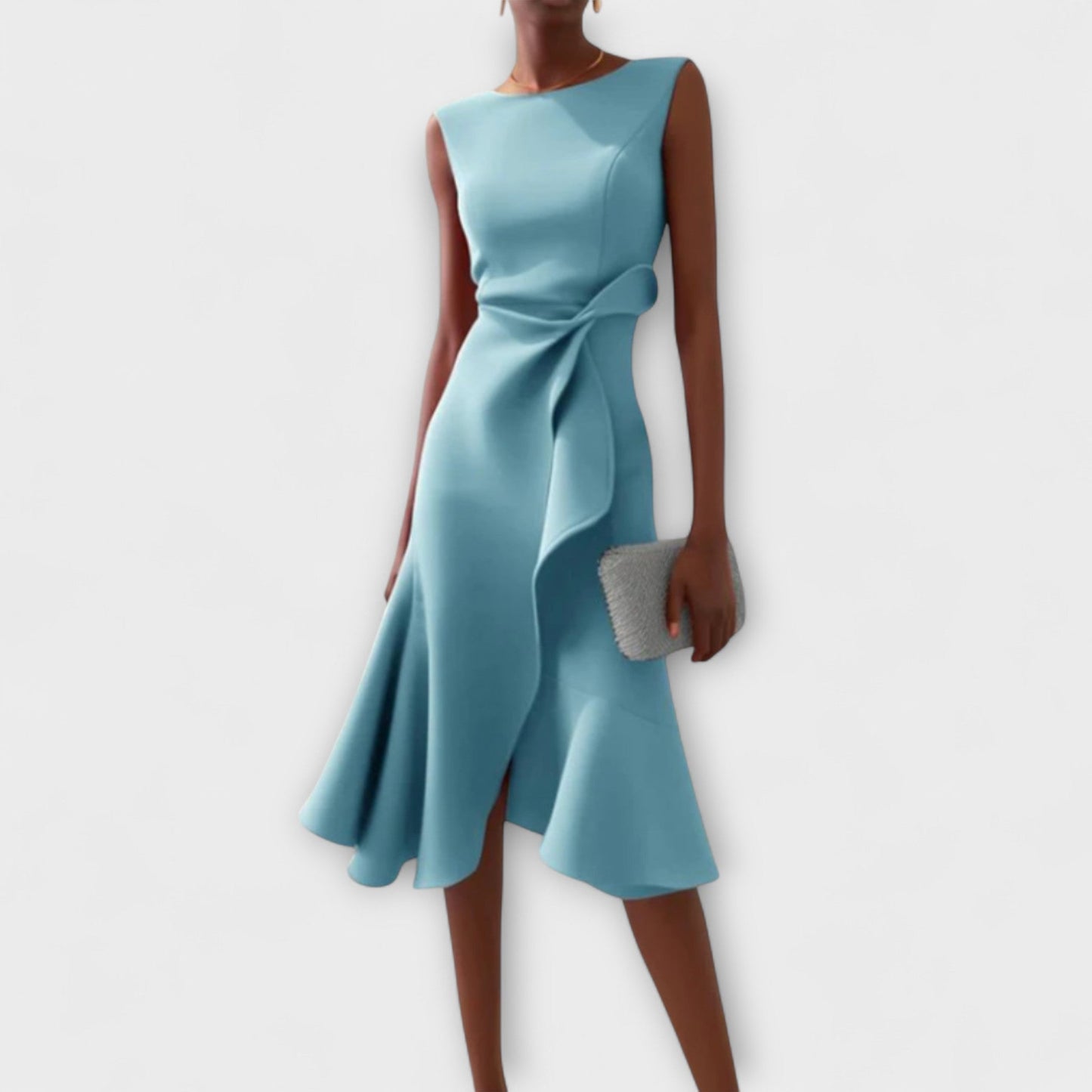 Ariane Women's Midi Dress | Elegant Flowing Fabric, Perfect For Special Occasions 4