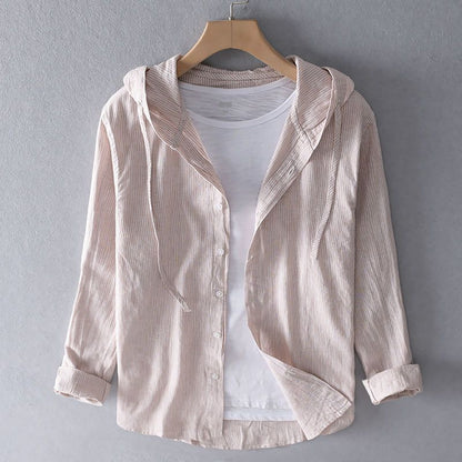 Ava Unisex Hoodie | Gossamer Linen, Effortless Style 4