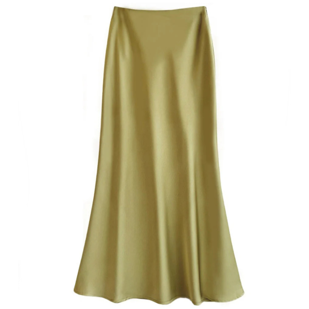 Ava Women's A-Line Summer Skirt | Flowy High Waist 4