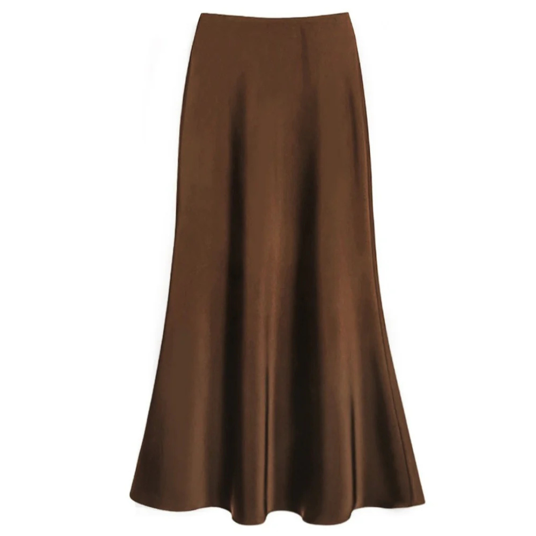 Ava Women's A-Line Summer Skirt | Flowy High Waist 6