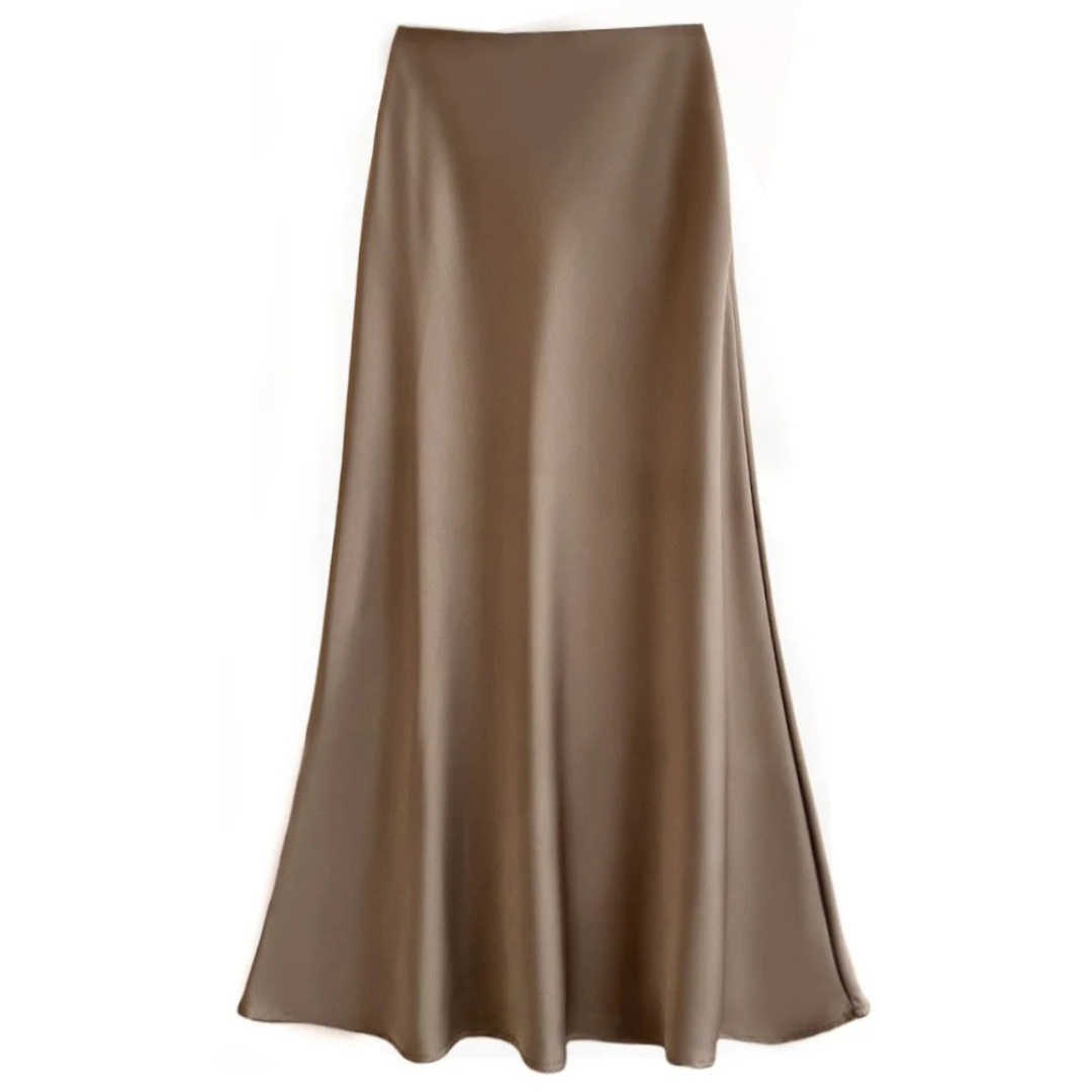 Ava Women's A-Line Summer Skirt | Flowy High Waist 7