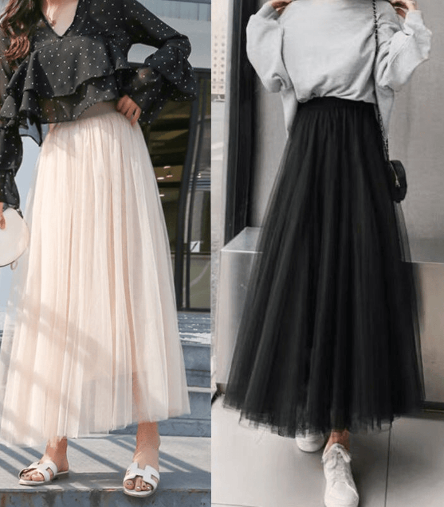 Ava Women's Ankle-Length Skirt | High Waist, Timeless Elegance 2