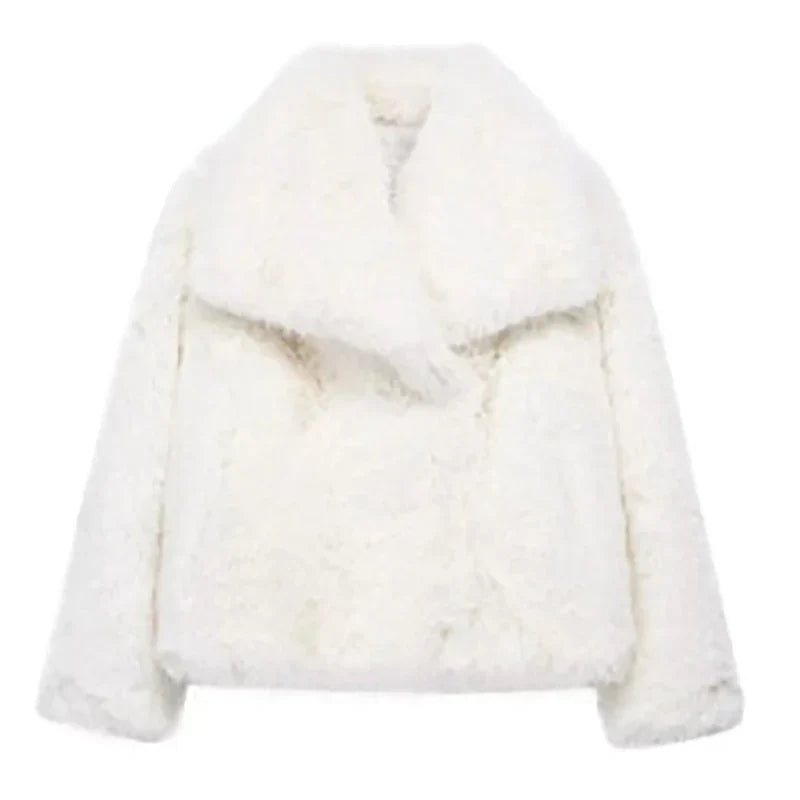 Ava Women's Faux Fur Jacket | Chic Winter Layer 5