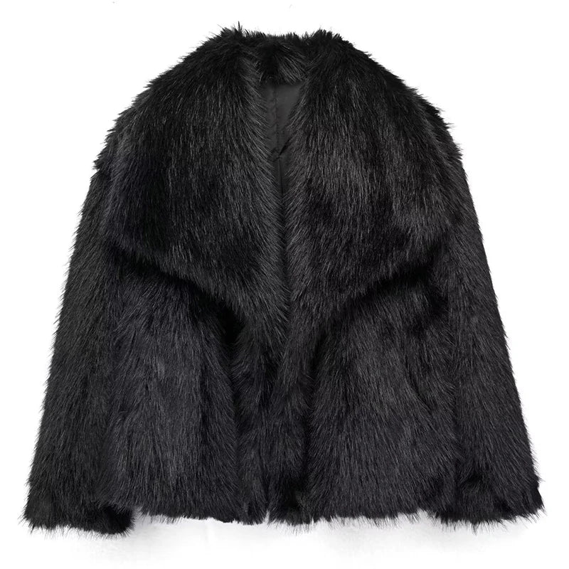 Ava Women's Faux Fur Jacket | Chic Winter Layer 9